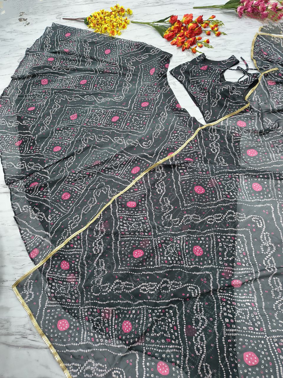 BANDHANI LEHENGAS