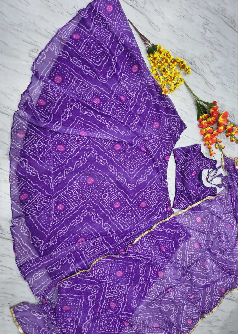 BANDHANI LEHENGAS