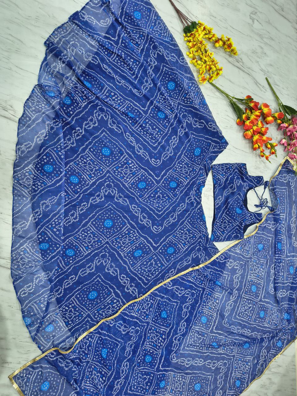 BANDHANI LEHENGAS