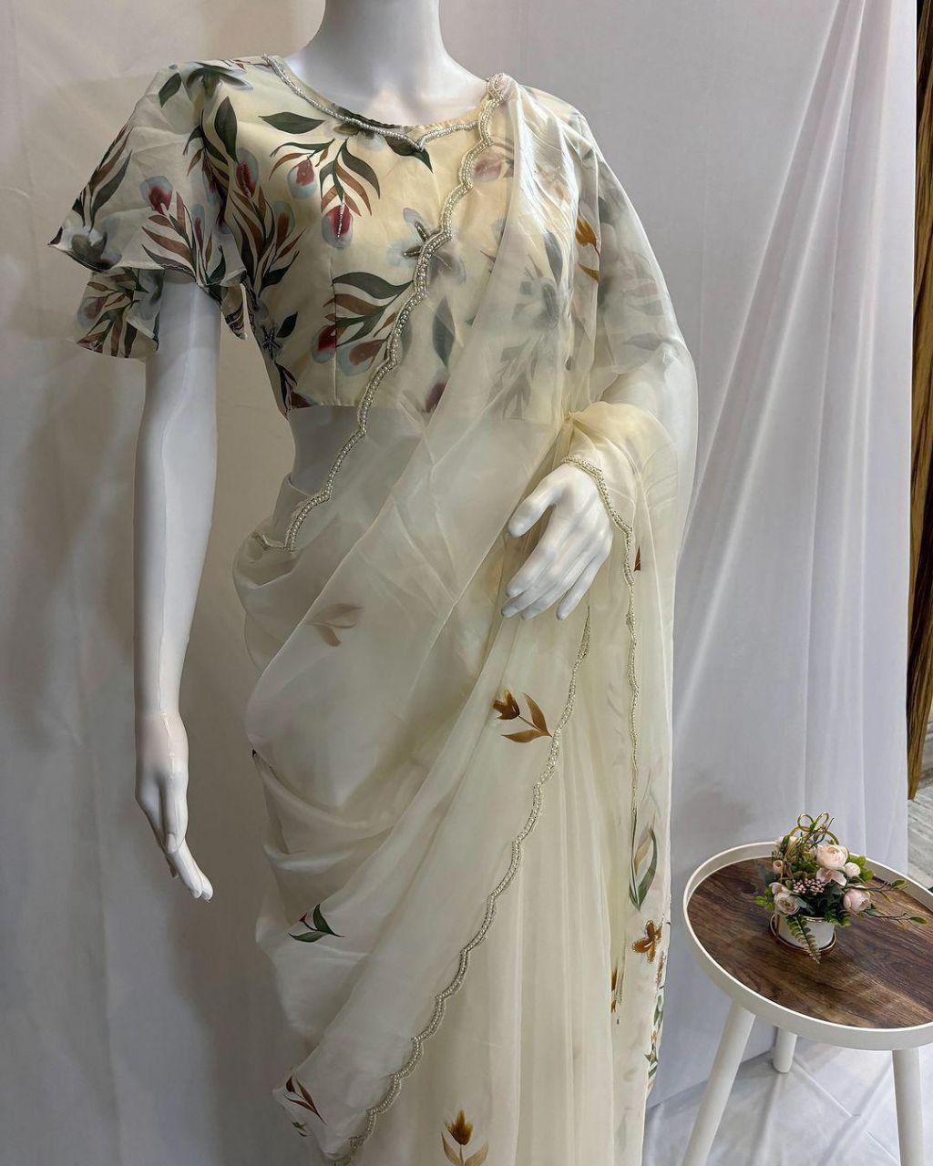 ORGANZA SAREE