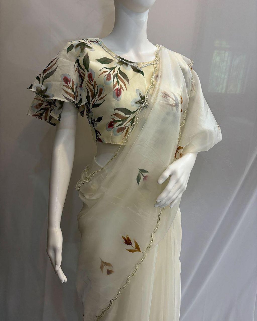 ORGANZA SAREE