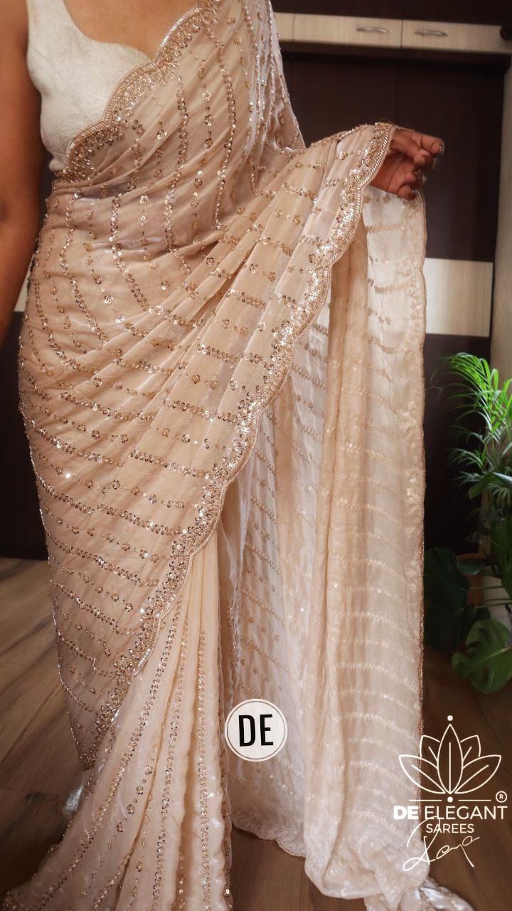 FULL HANDWORK SAREE