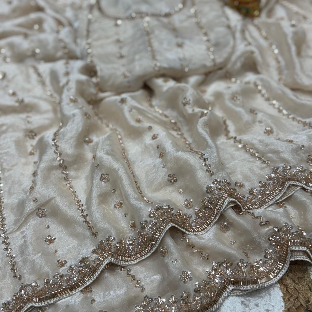 FULL HANDWORK SAREE