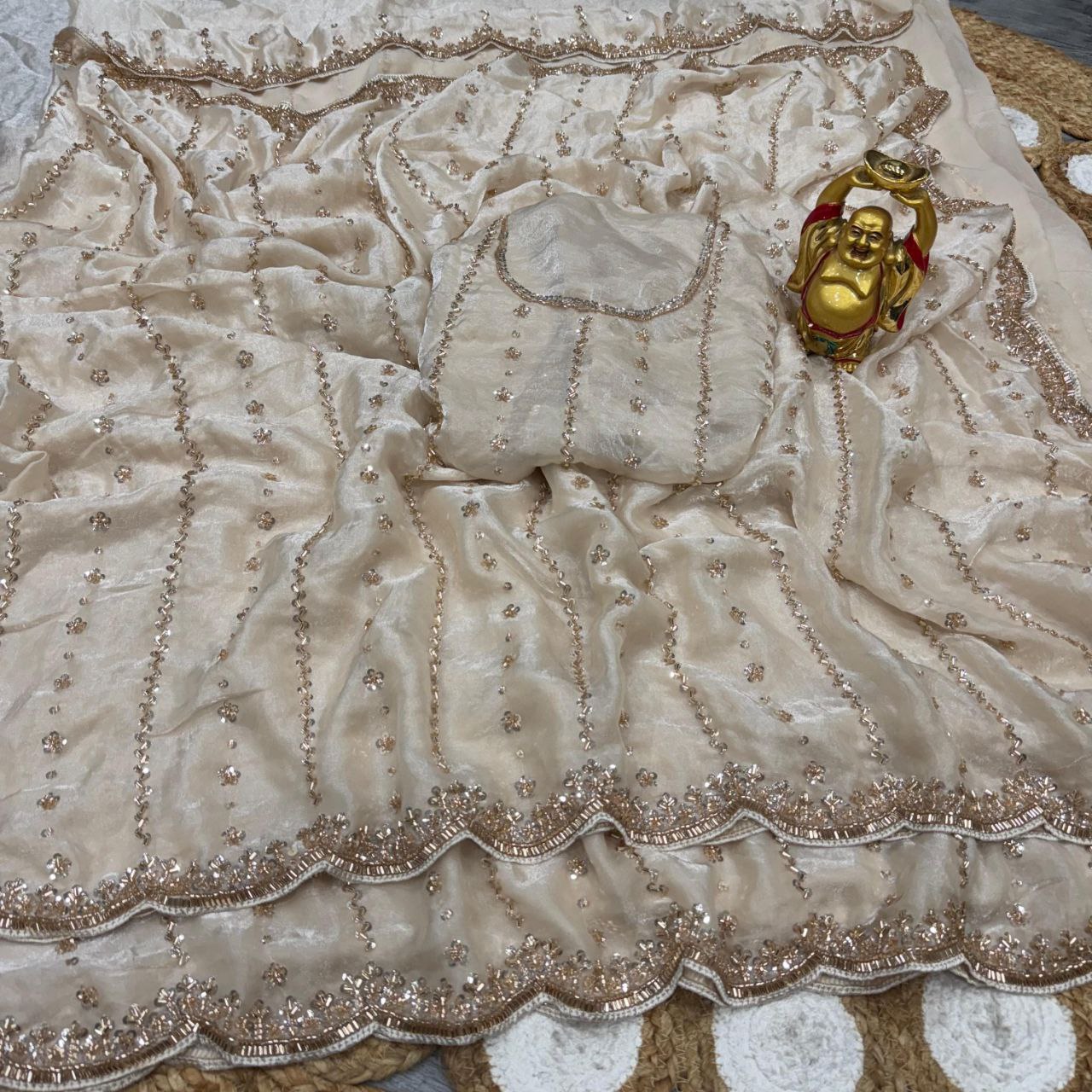FULL HANDWORK SAREE