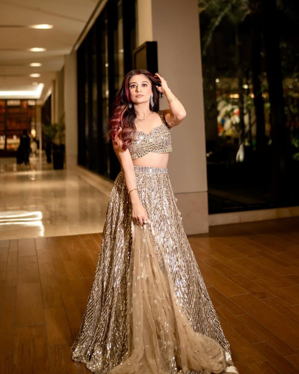 HEAVY SEQUINS LEHENGA