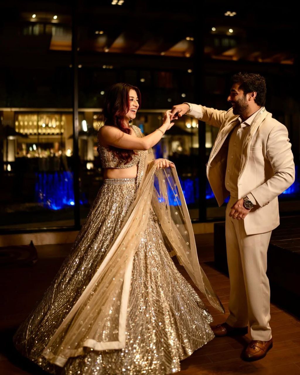 HEAVY SEQUINS LEHENGA