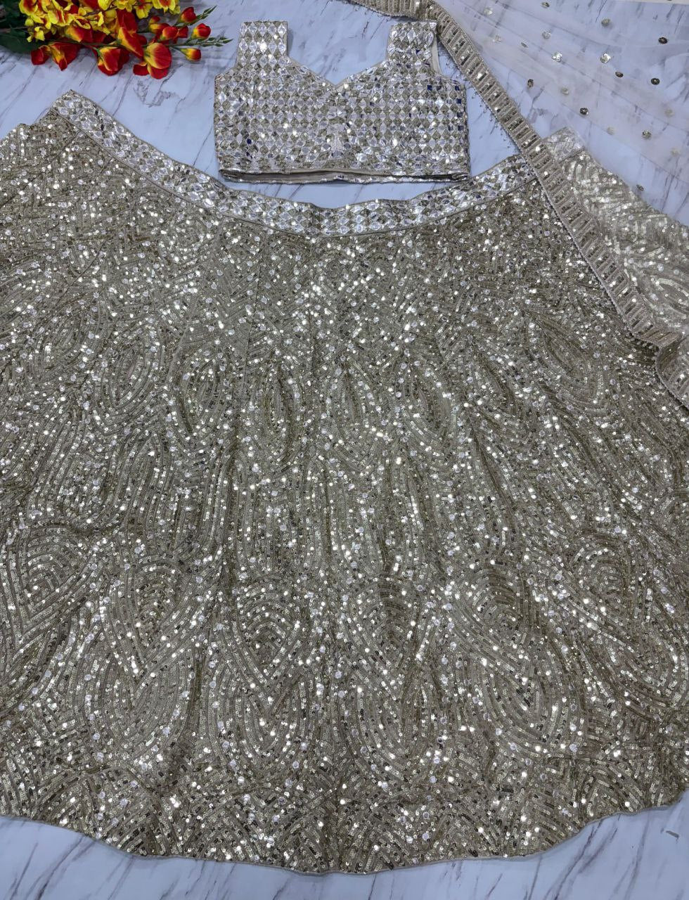 HEAVY SEQUINS LEHENGA
