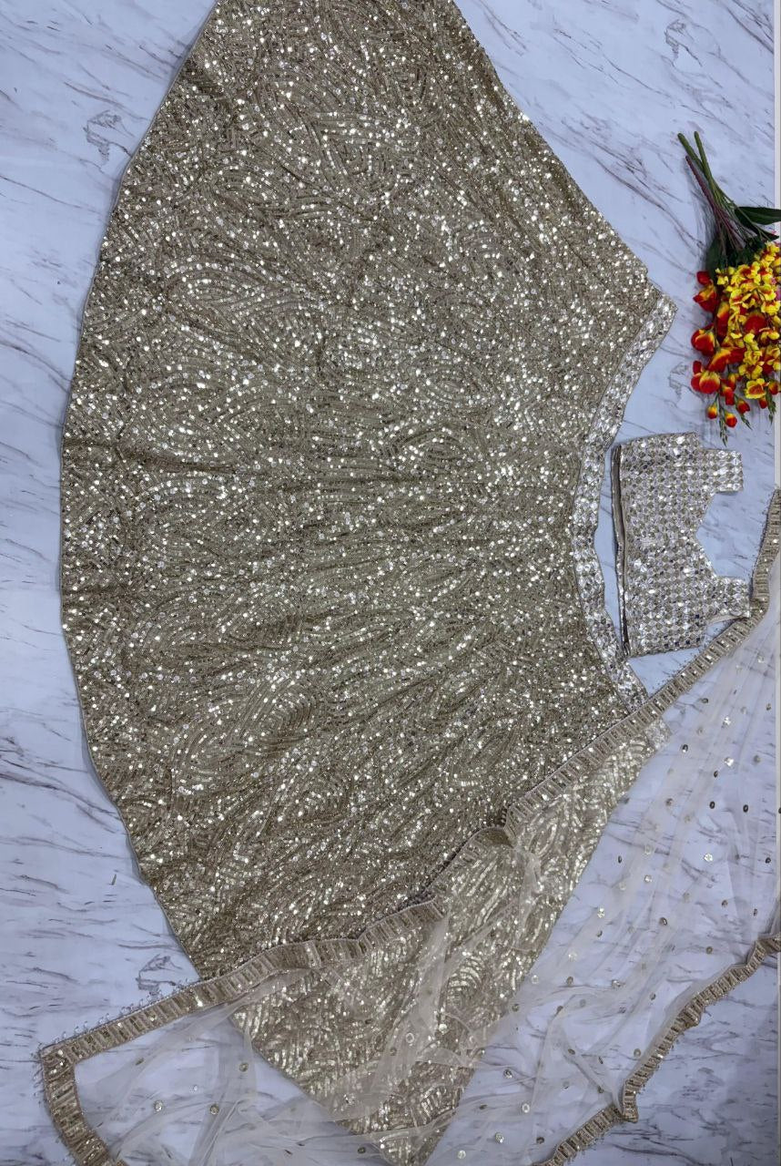 HEAVY SEQUINS LEHENGA