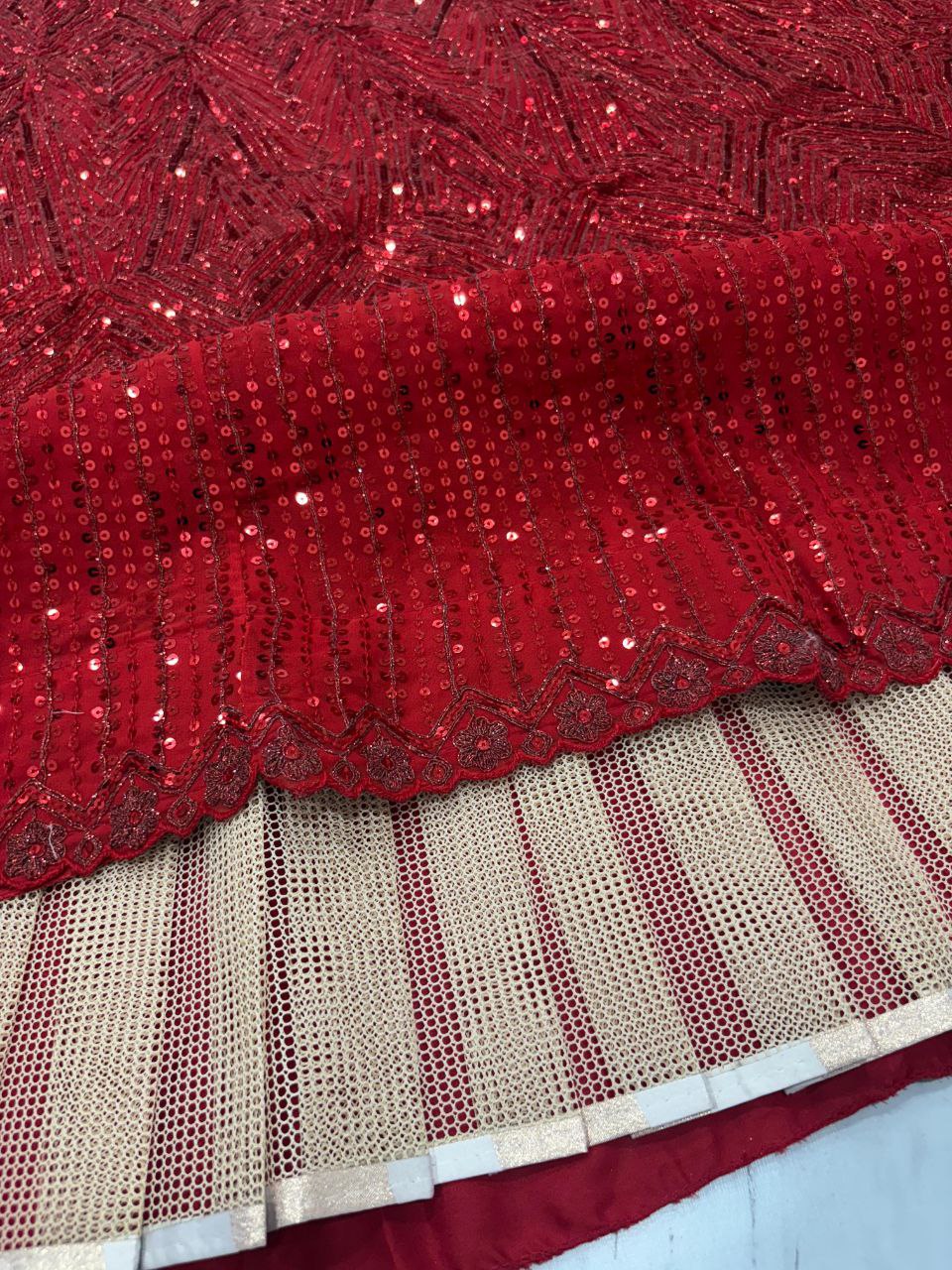 RED LOVE LEHENGA
