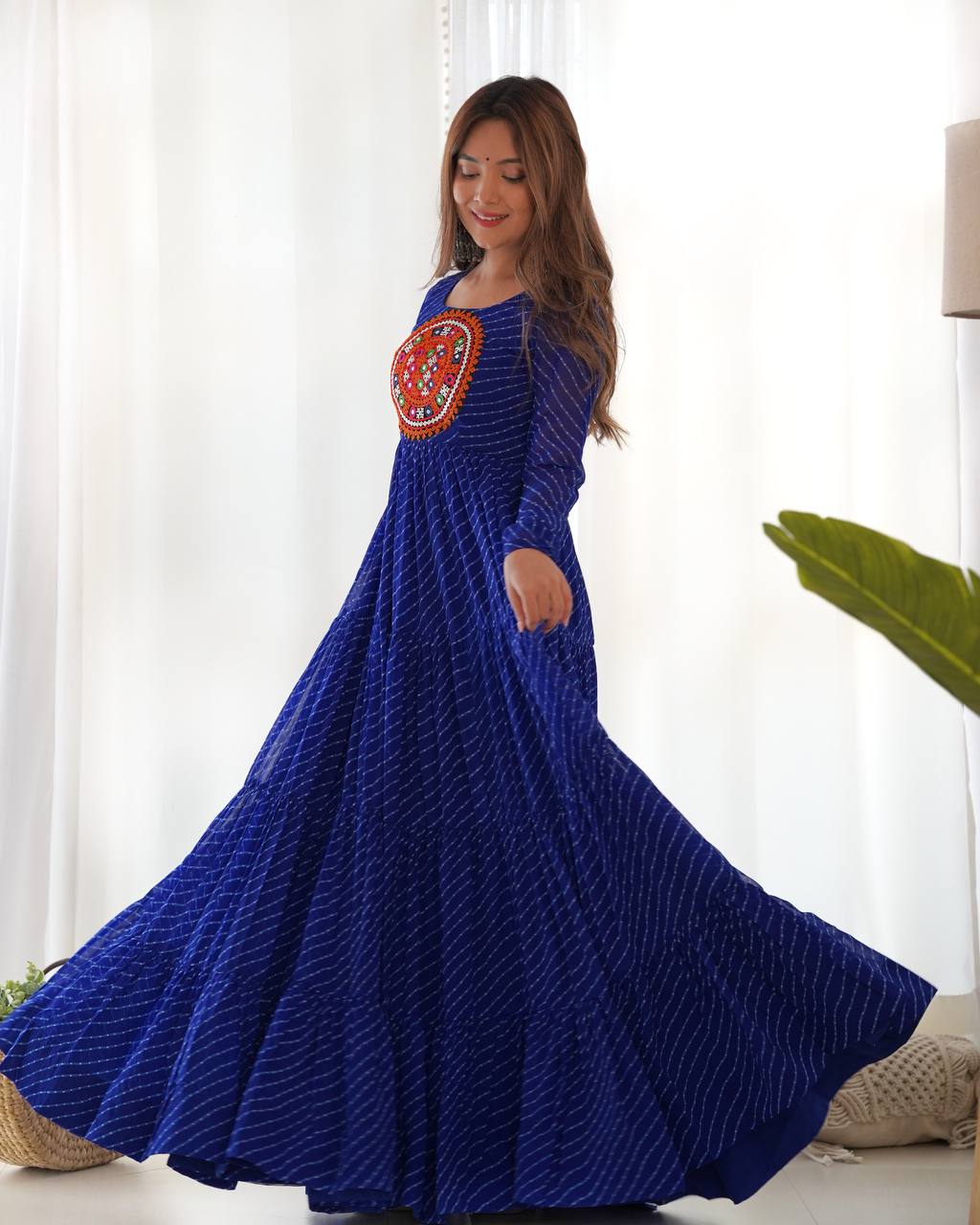 FULL FLAIRED NAVRATRI ANARKALI