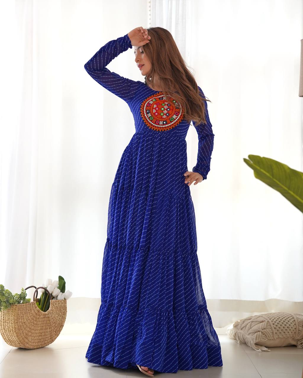 FULL FLAIRED NAVRATRI ANARKALI