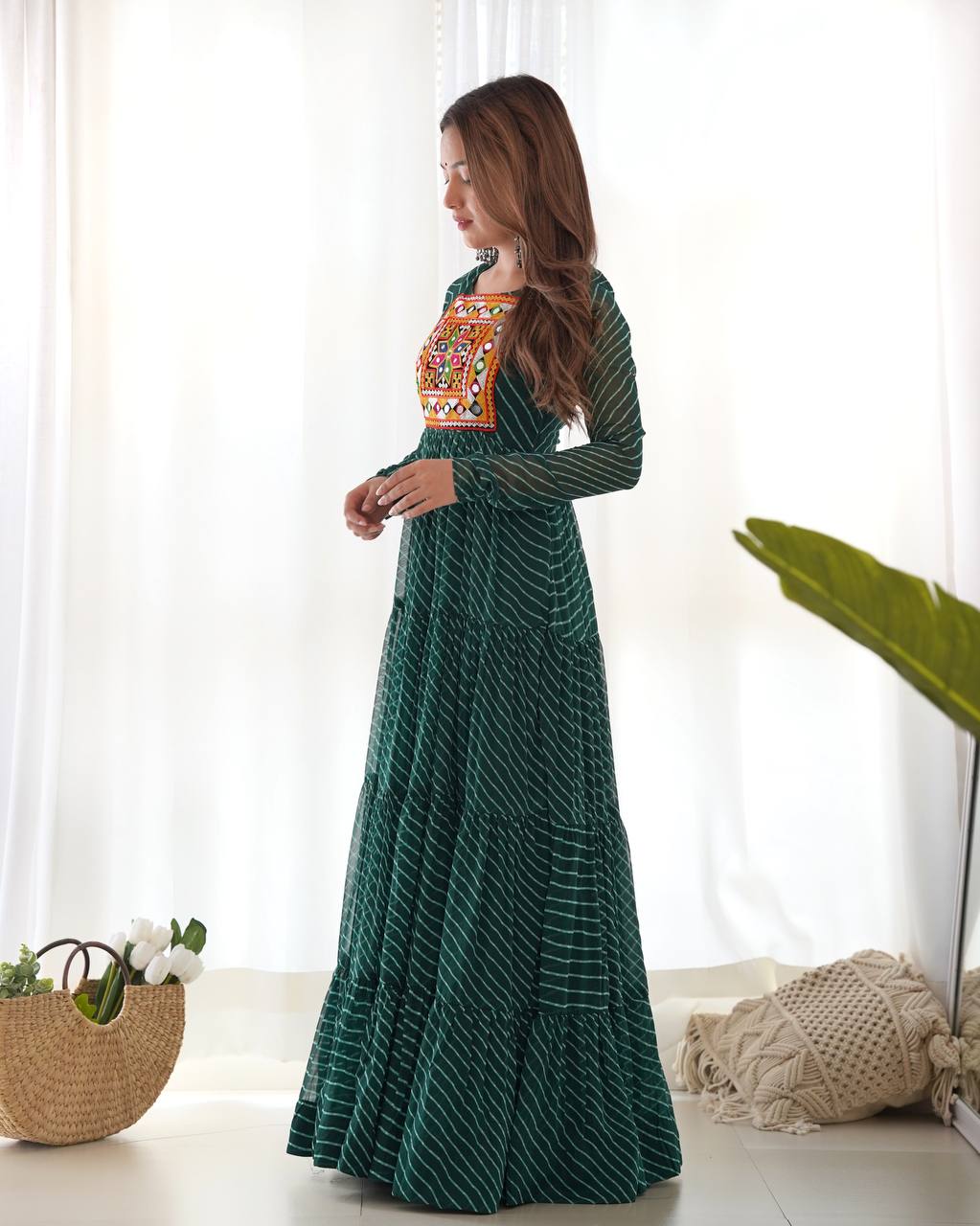 FULL FLAIRED NAVRATRI ANARKALI