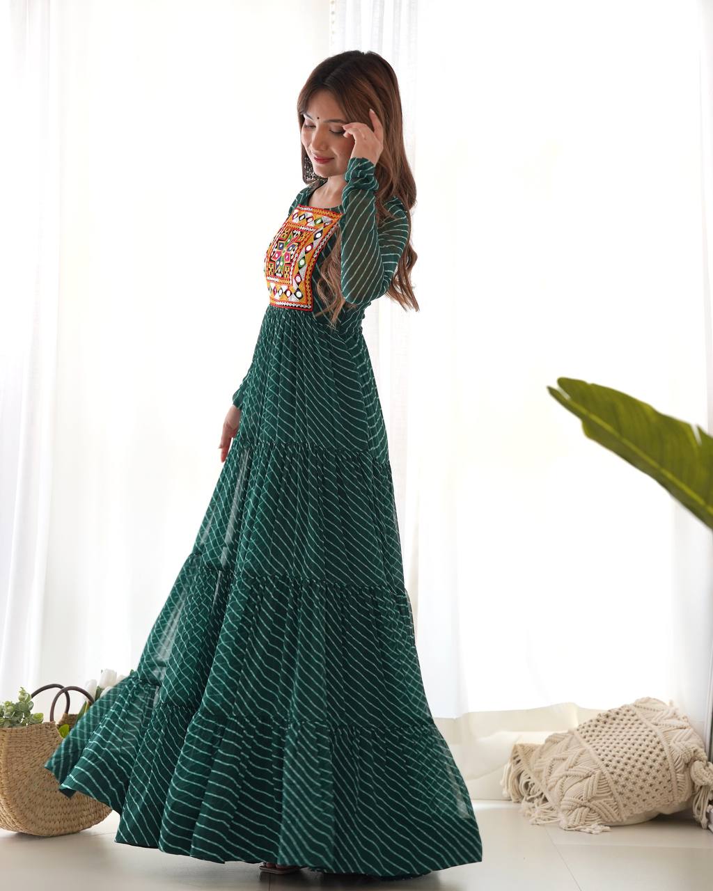 FULL FLAIRED NAVRATRI ANARKALI