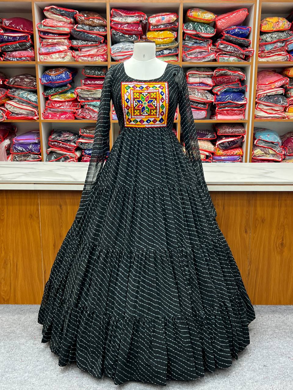 FULL FLAIRED NAVRATRI ANARKALI