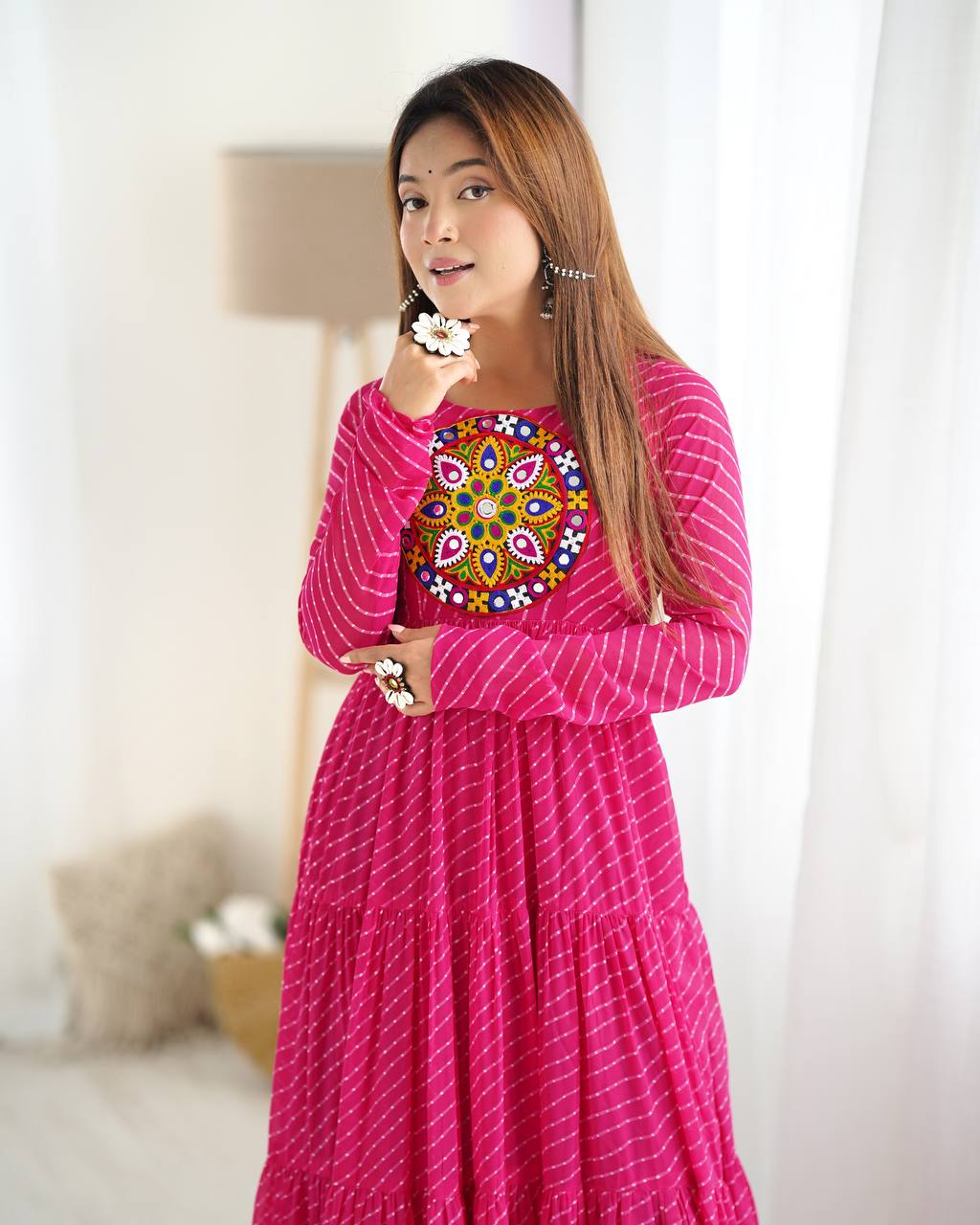 FULL FLAIRED NAVRATRI ANARKALI