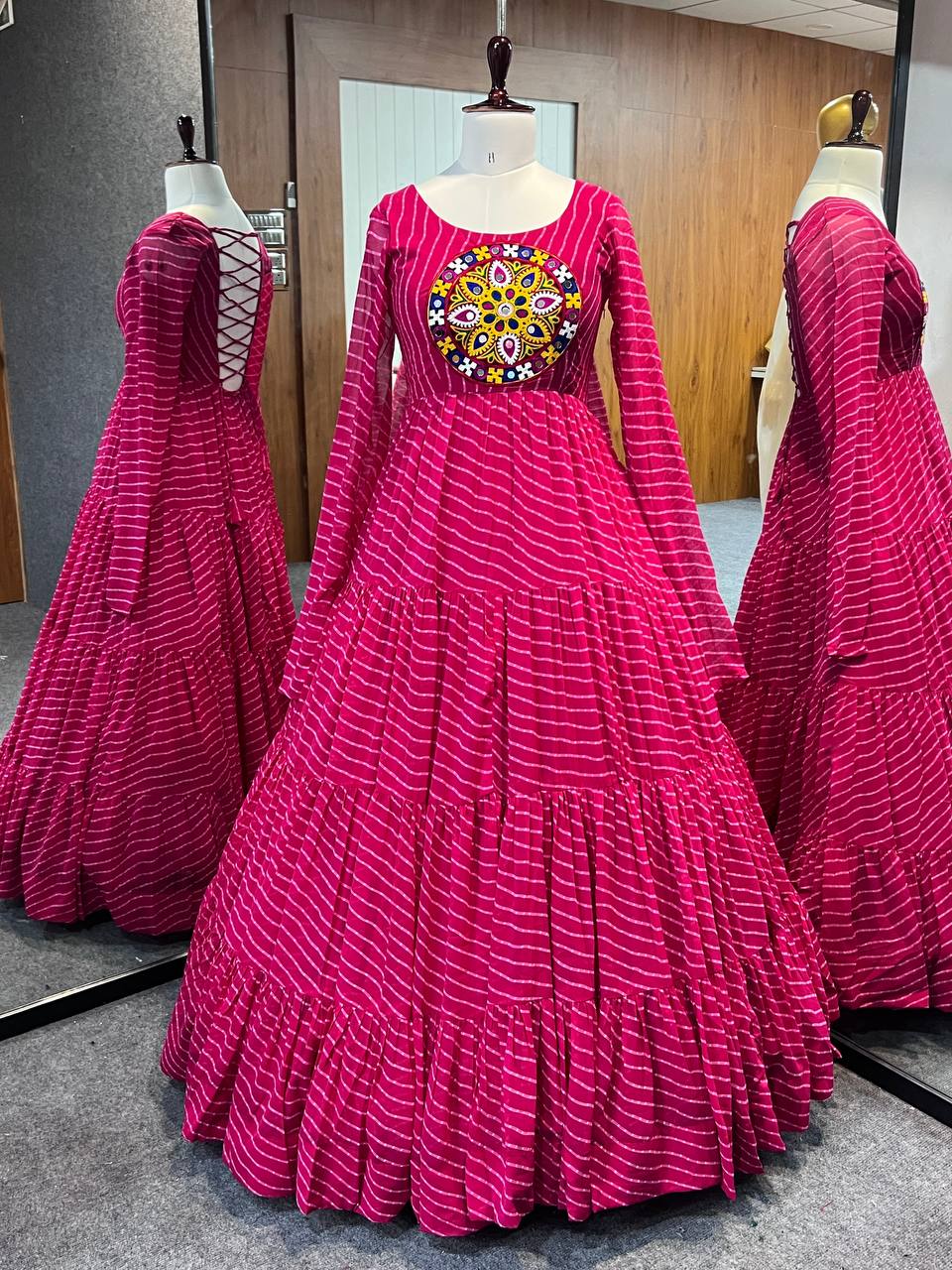 FULL FLAIRED NAVRATRI ANARKALI