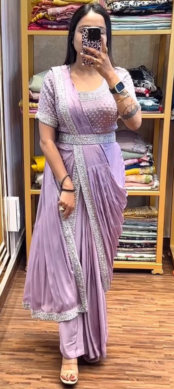 TRENDING PRE DRAPE SAREE