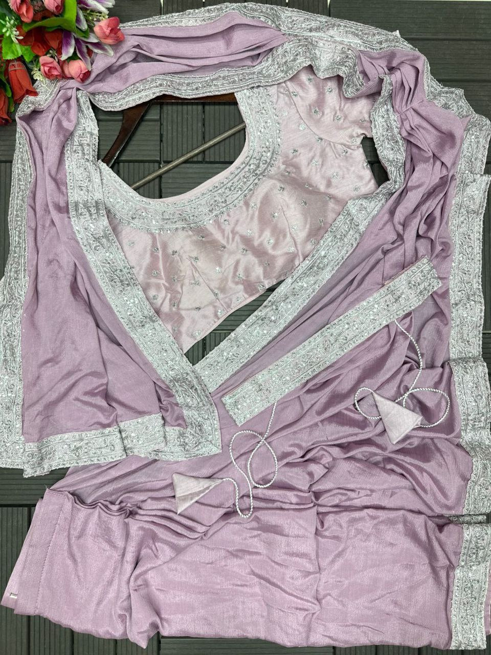 TRENDING PRE DRAPE SAREE