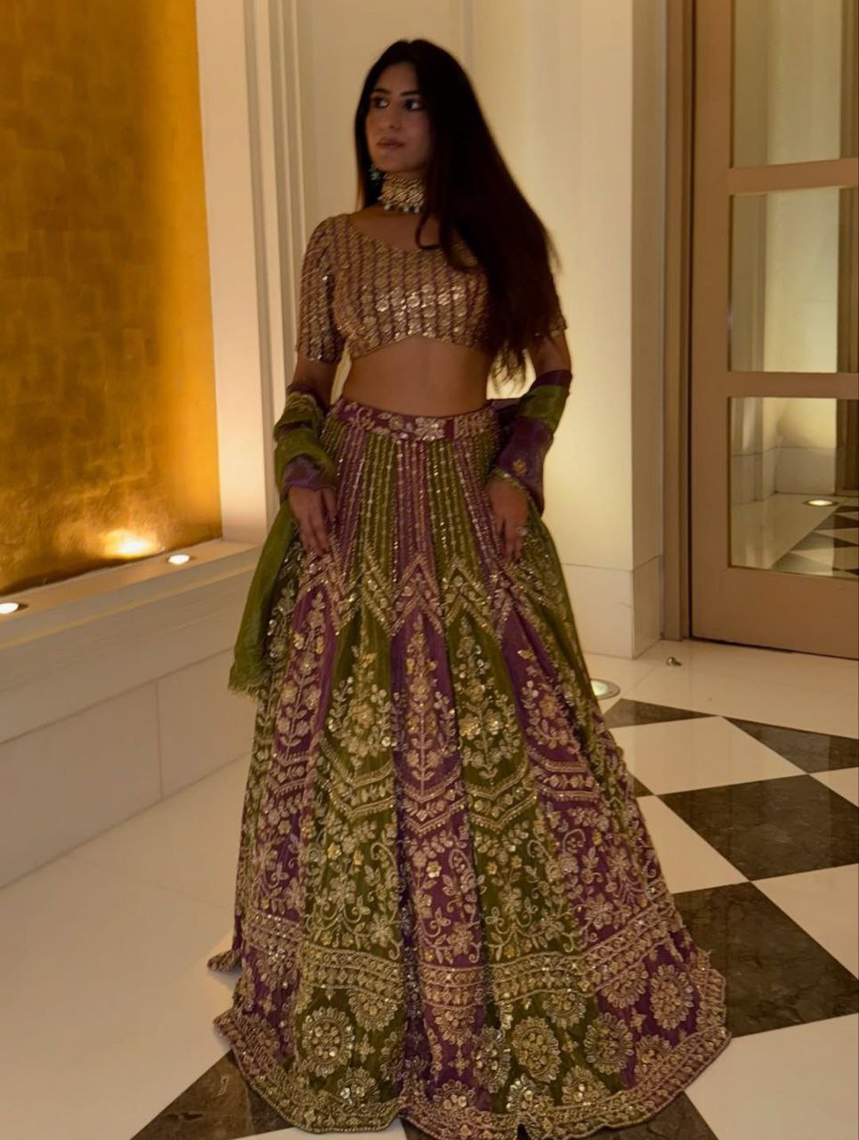 SPECIAL MEHENDI LEHENGA