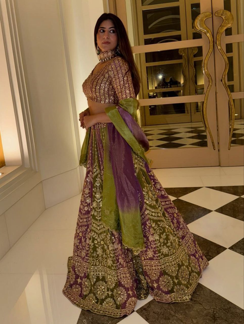 SPECIAL MEHENDI LEHENGA