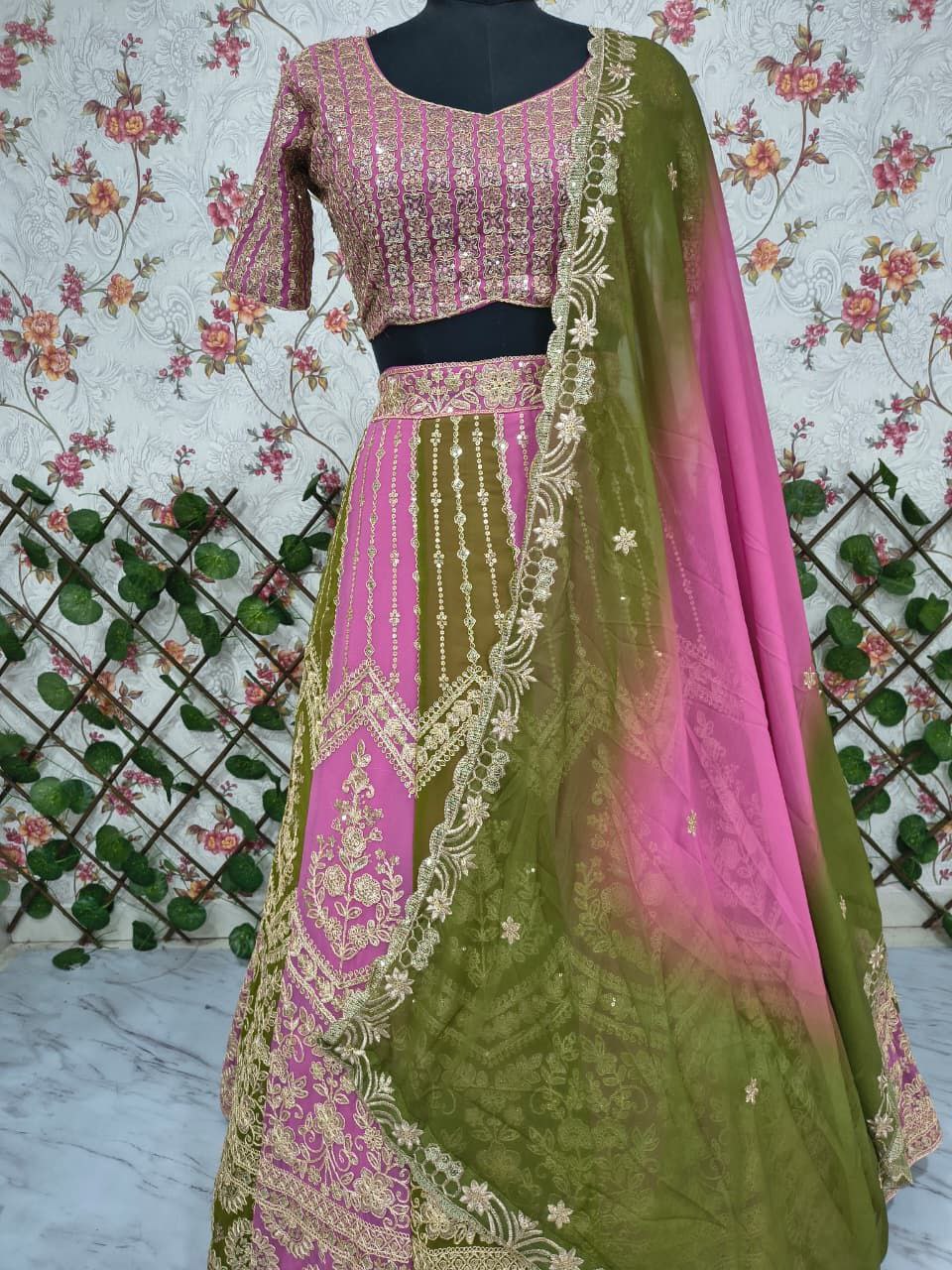 SPECIAL MEHENDI LEHENGA