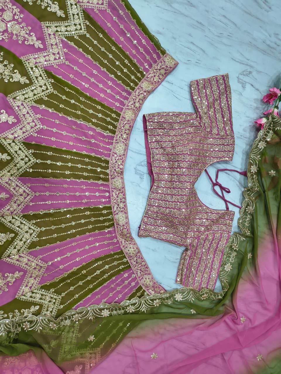 SPECIAL MEHENDI LEHENGA