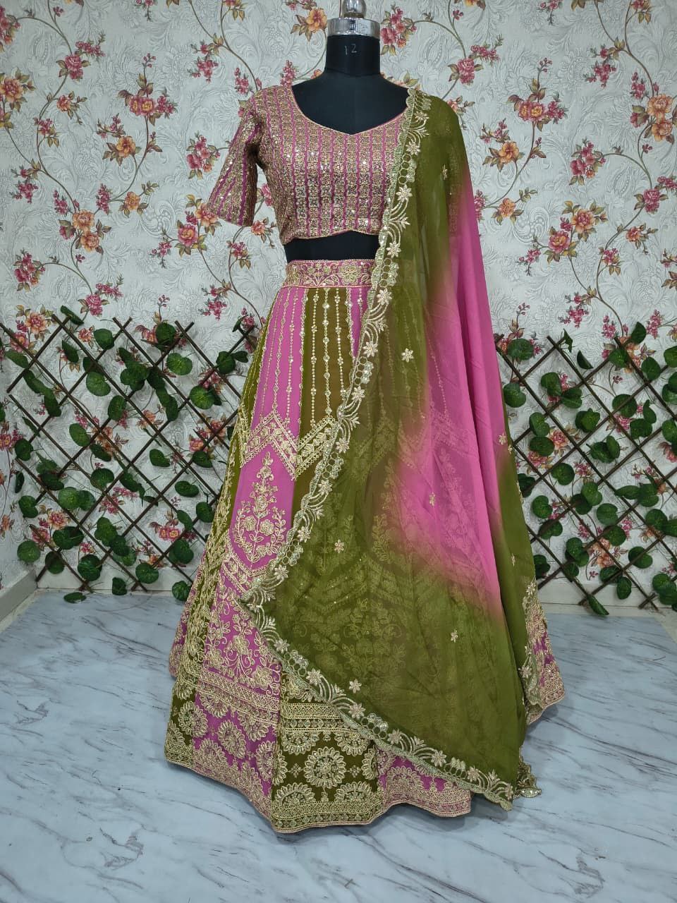SPECIAL MEHENDI LEHENGA