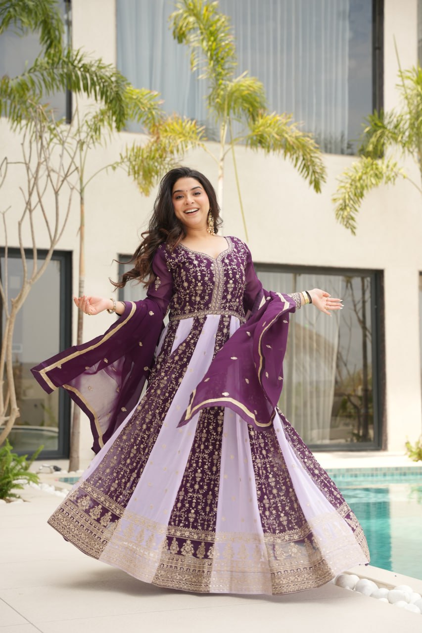 DESIGNER GOWN DUPATTA