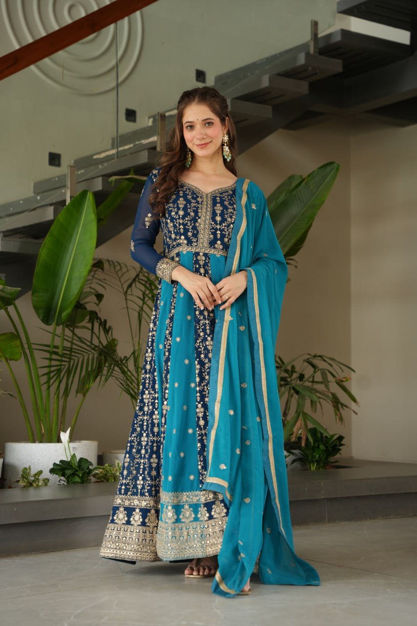 DESIGNER GOWN DUPATTA
