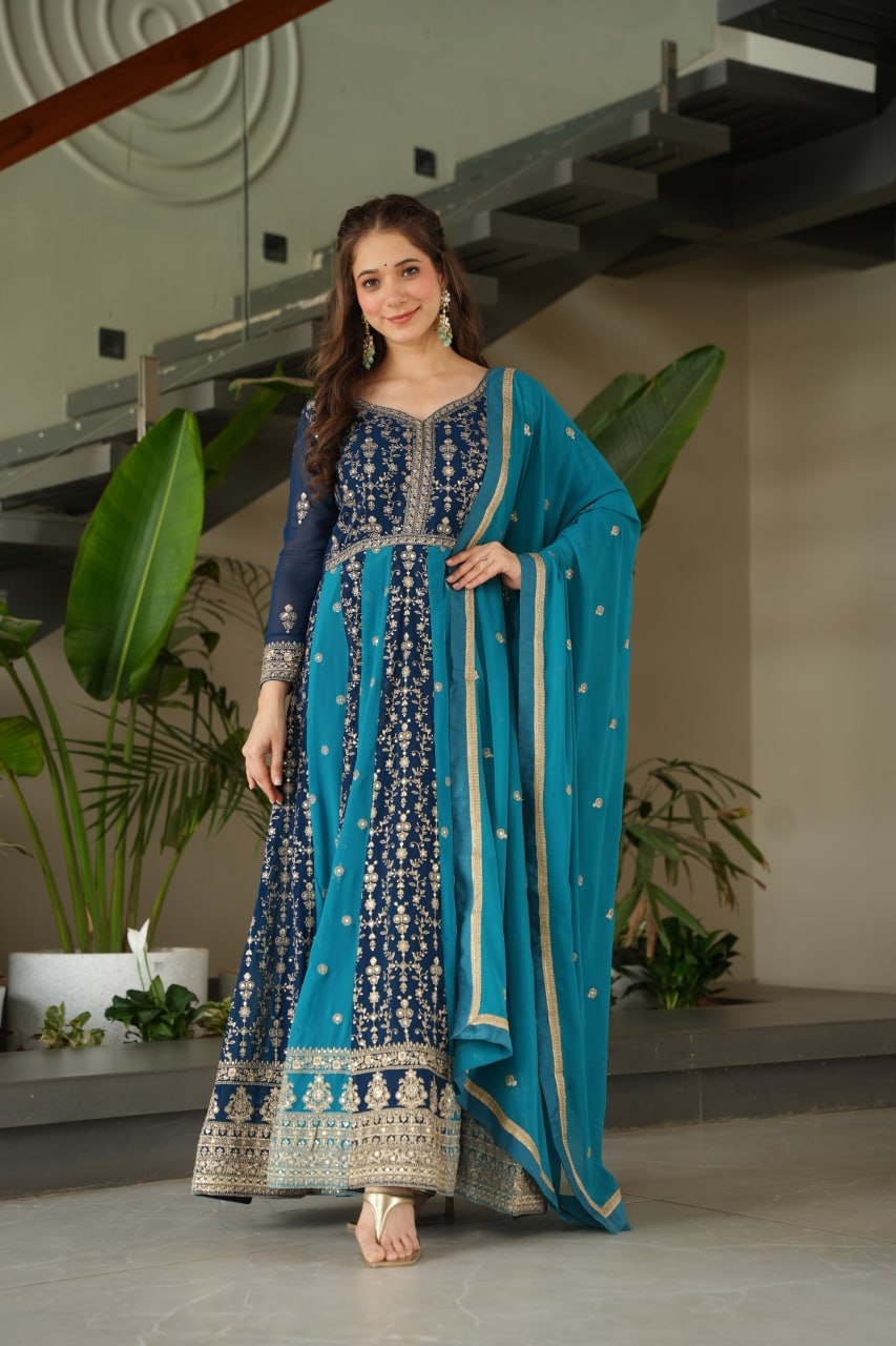 DESIGNER GOWN DUPATTA