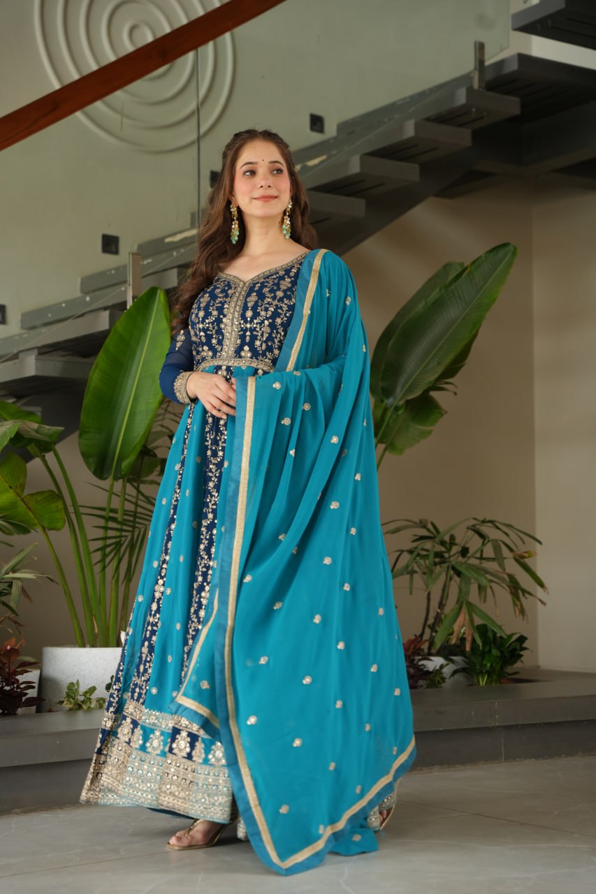 DESIGNER GOWN DUPATTA