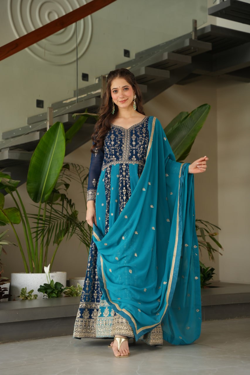 DESIGNER GOWN DUPATTA