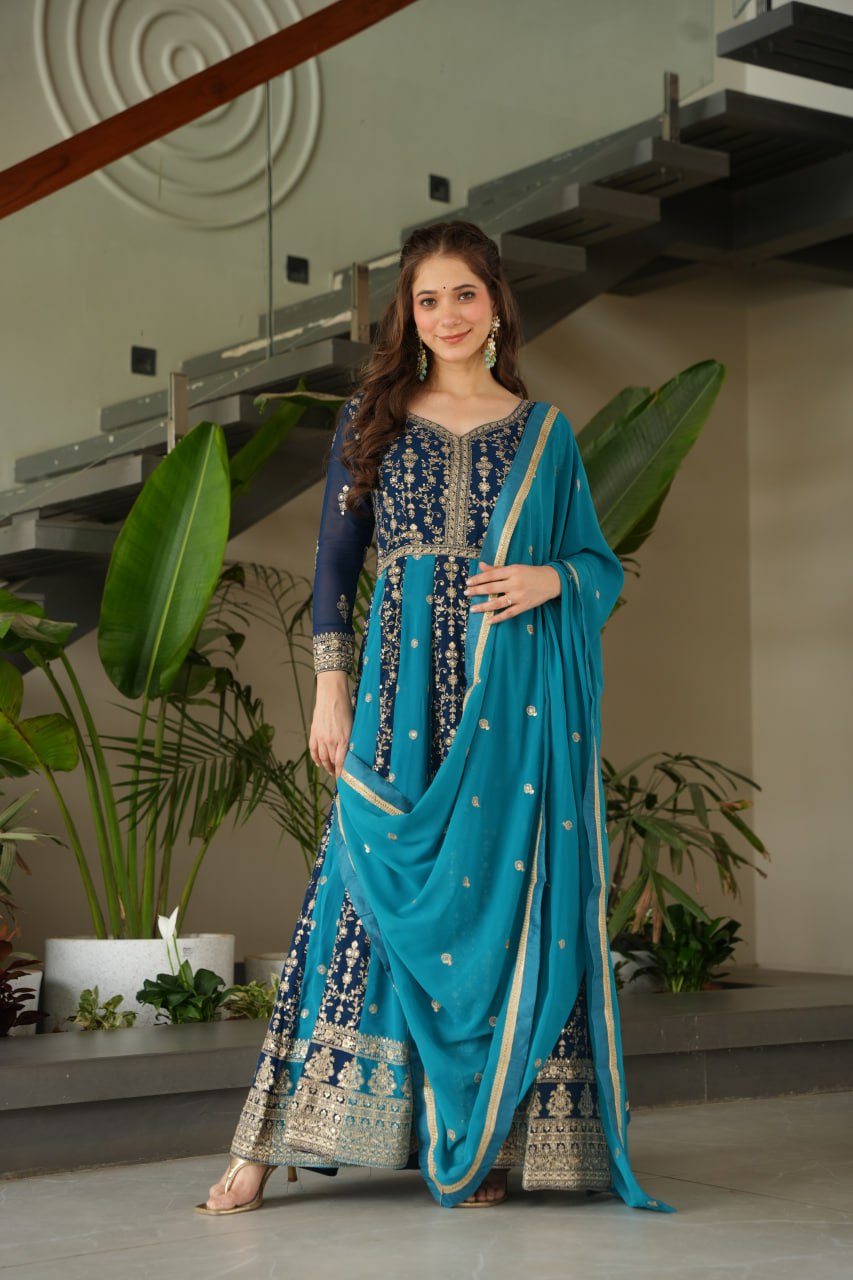DESIGNER GOWN DUPATTA
