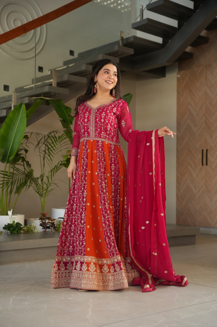 DESIGNER GOWN DUPATTA