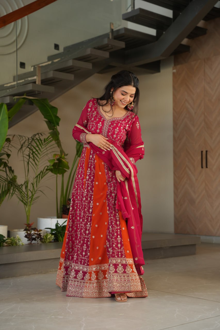 DESIGNER GOWN DUPATTA