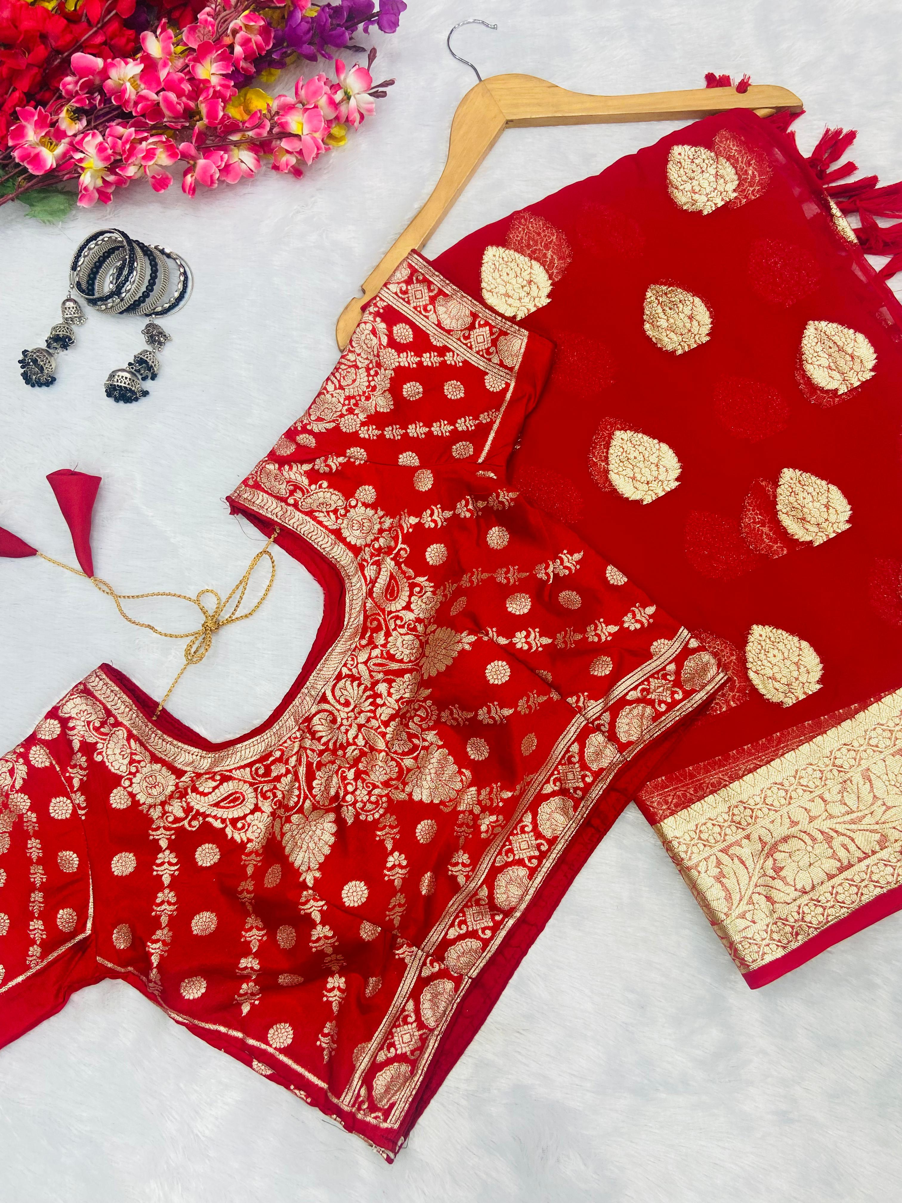 Karwachauth Special Saree ❤️❤️