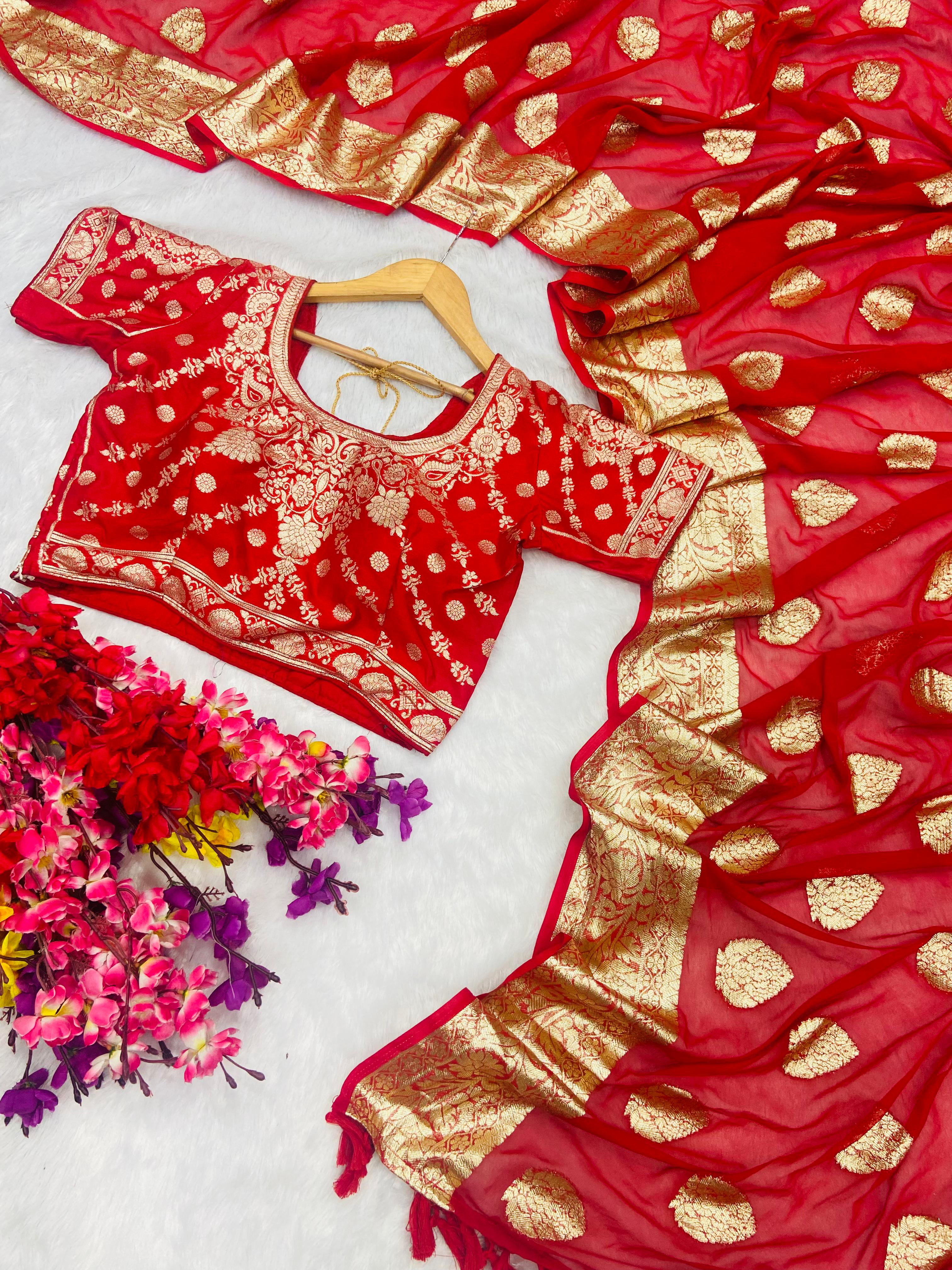 Karwachauth Special Saree ❤️❤️