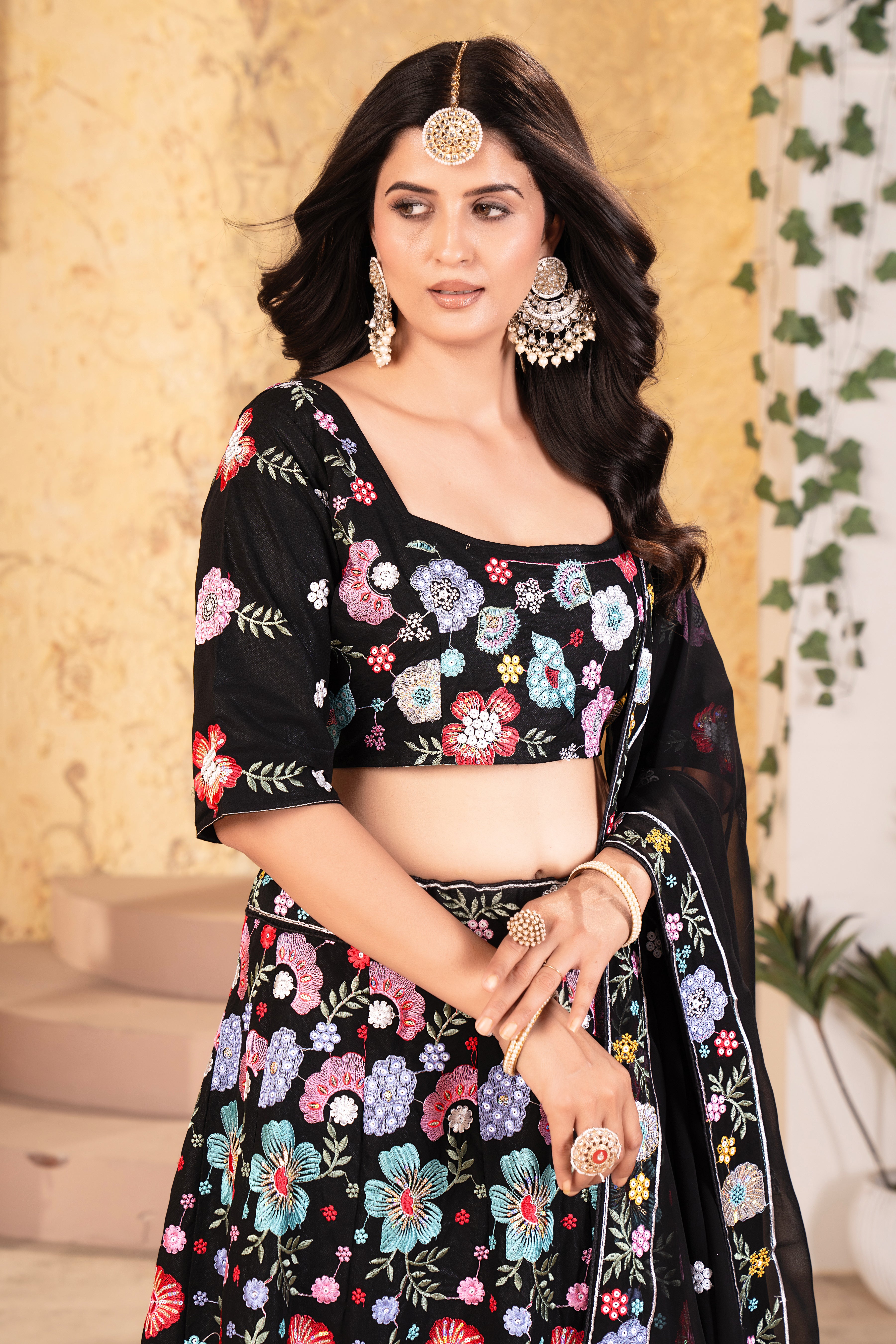 Black Beauty Lehenga