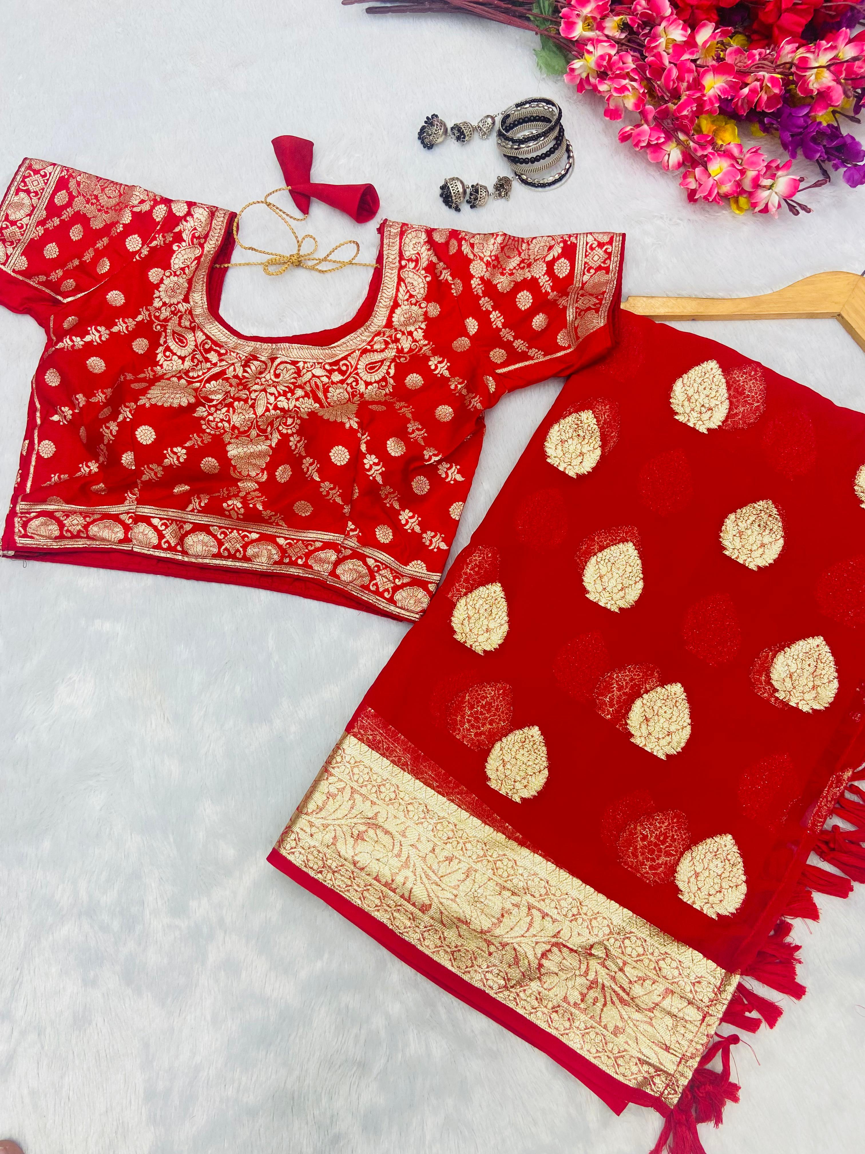 Karwachauth Special Saree ❤️❤️