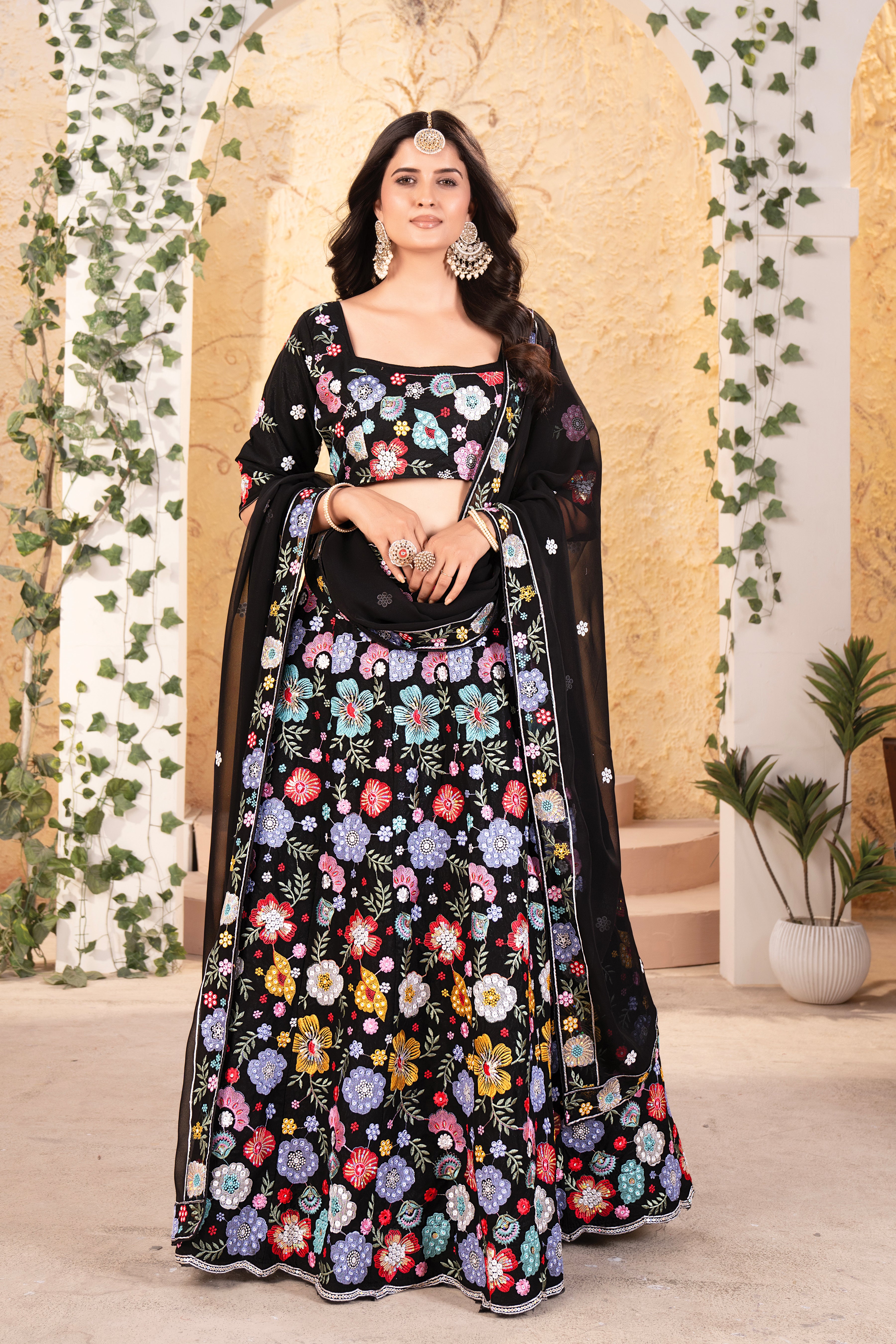 Black Beauty Lehenga